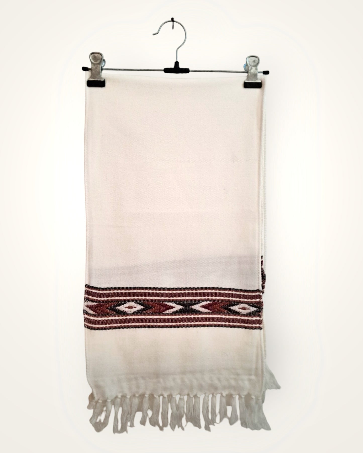 Kullu Patti Wool Muffler – Luxuriously Handcrafted with Authentic Traditional Himachali Designs, Offering Ultimate Warmth, Comfort, and Timeless Elegance for the Modern Wardrobe by Himalyan Threads